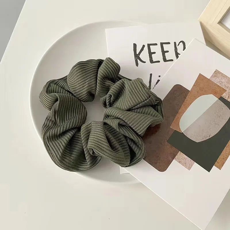 6pcs Soft Microfiber Scrunchie Set