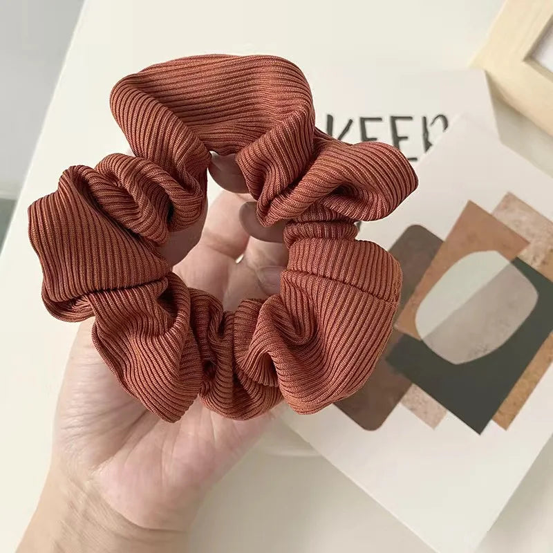 6pcs Soft Microfiber Scrunchie Set