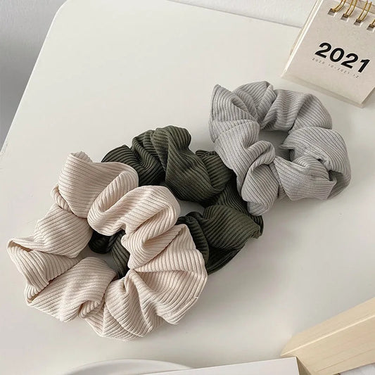 6pcs Soft Microfiber Scrunchie Set
